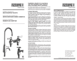 Chicago Faucet 786-GN8AE3-319ABCP Guide d'installation