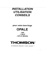 Thomson OPALE956E Le manuel du propriétaire