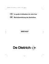 De Dietrich DOC410XH1 Le manuel du propriétaire