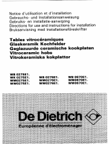 De Dietrich WW0275E1 Le manuel du propriétaire