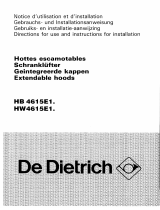 De Dietrich HN4615E1 Le manuel du propriétaire