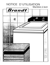 Groupe Brandt CX742 Le manuel du propriétaire