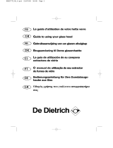 De Dietrich DHD357XL1 Le manuel du propriétaire