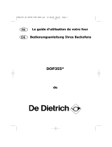 De Dietrich DOP355EH1 Le manuel du propriétaire