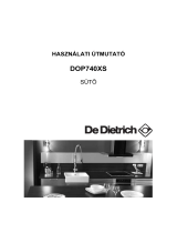 De Dietrich DOP740BS Le manuel du propriétaire