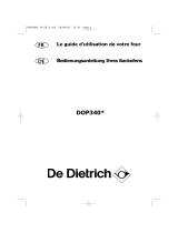 De Dietrich DOP340XH1 Le manuel du propriétaire