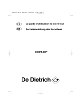 De Dietrich DOP440WH1 Le manuel du propriétaire
