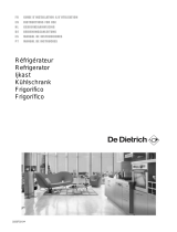 De Dietrich DRS614JE Le manuel du propriétaire