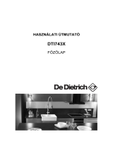 De Dietrich DTI749XE Le manuel du propriétaire
