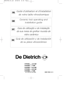 De Dietrich DTV306XE1 Le manuel du propriétaire