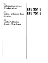 Brandt ETE351E Le manuel du propriétaire