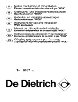 De Dietrich TM0187E11 Le manuel du propriétaire