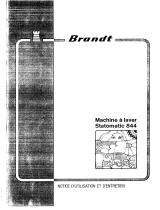 Brandt 844 Le manuel du propriétaire