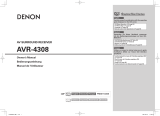 Denon AVR-4308 Le manuel du propriétaire