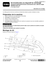 Toro Bagger Enhancement Kit, Proline Commercial Walk-Behind Mower Guide d'installation