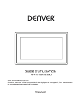 Denver PFF-711BLACKMK2 Manuel utilisateur