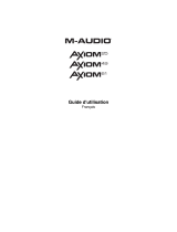 M-Audio Axiom 61 (2nd gen) Mode d'emploi