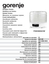 Gorenje FDK500GCW Le manuel du propriétaire