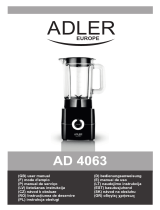 Adler AD 4063 Le manuel du propriétaire