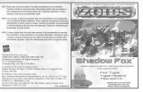 Hasbro Zoids Shadow Fox 83147 Mode d'emploi