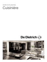 De Dietrich DCI1583X Mode d'emploi