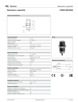 Baumer CFAM 30N1600 Fiche technique