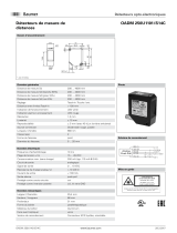 Baumer OADM 250U1101/S14C Fiche technique