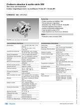 Baumer EAM580-B - SSI Fiche technique