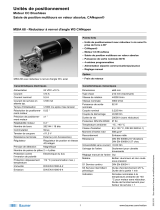 Baumer MSIA 68 bevel gear transmission W3 CANopen Fiche technique