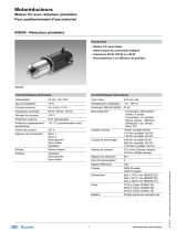 Baumer BG650 - planetary gearing Fiche technique