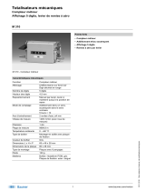 Baumer M 310 Fiche technique