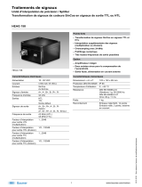 Baumer HEAG 158 Fiche technique