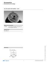 Baumer Set of spring plate (round) for hollow shaft encoder (<ø8 mm) Fiche technique