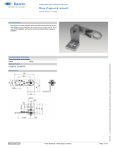 Baumer Spring encoder arm Fiche technique