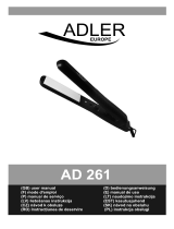 Adler AD 261 Le manuel du propriétaire