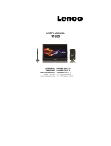 Lenco TFT-1028 Manuel utilisateur