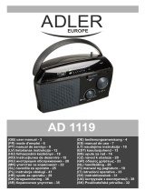 Adler AD 1119 Mode d'emploi