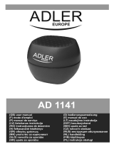 Adler AD 1141 Le manuel du propriétaire