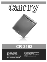 Camry CR 2162 Le manuel du propriétaire