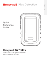 Honeywell BW Ultra Portable Five-gas Detector Mode d'emploi