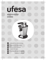 UFESA EX4950 Le manuel du propriétaire