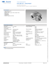 Baumer EAL580-SV - PROFINET Fiche technique