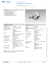 Baumer EAM580-SC - CANopen® Fiche technique