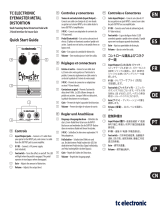 TC Electronic EYEMASTER METAL DISTORTION Guide de démarrage rapide