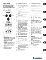 TCElectronic EL CAMBO OVERDRIVE Guide de démarrage rapide