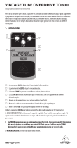 Behringer TO800 Le manuel du propriétaire