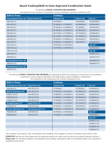 Bosch HMB50162UC Guide d'installation