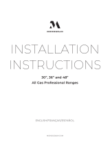 Monogram  ZGP486NDTSS  Guide d'installation