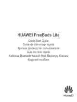 Huawei FreeBuds Lite CharcoalBlack(CM-H1C) Manuel utilisateur