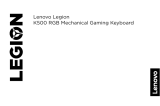 Lenovo Legion K500 RGB (GY40T26479) Manuel utilisateur